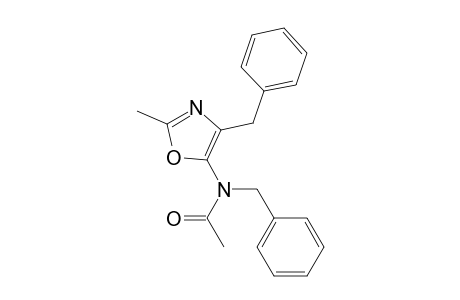 N-benzyl-N-(4-benzyl-2-methyl-1,3-oxazol-5-yl)acetamide
