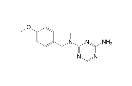 1,3,5-triazine-2,4-diamine, N~2~-[(4-methoxyphenyl)methyl]-N~2~-methyl-