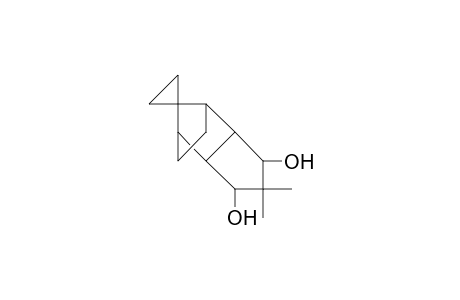 4,4-Dimethyl-3,5-dihydroxy-10-spiro(1',1'-cyclopropyl)-tricyclo(5.2.1.0/2,6/)decane
