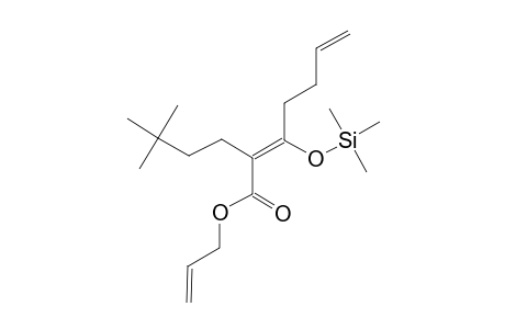 ALLYL-2-(3,3-DIMETHYLBUTYL)-3-[(TRIMETHYLSILYL)-OXY]-HEPTA-2,6-DIENOATE
