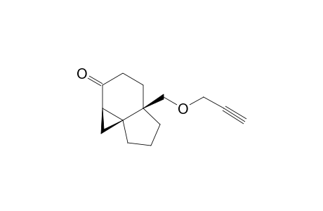 (1AR*,4AR*,7AS*)-4A-(PROP-2''-YNYLOXYMETHYL)-OCTAHYDRO-2H-CYCLOPROPA-[C]-INDEN-2-ONE