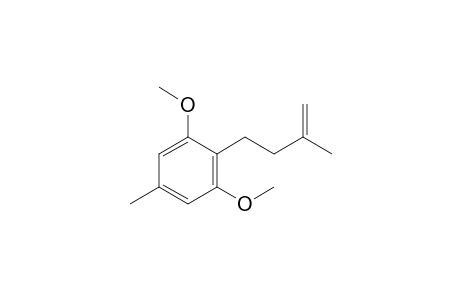 1,3-Dimethoxy-5-methyl-2-(3'-methylbut-3'-enyl)benzene