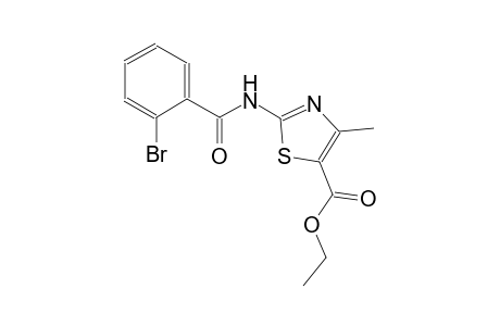 ethyl 2-[(2-bromobenzoyl)amino]-4-methyl-1,3-thiazole-5-carboxylate