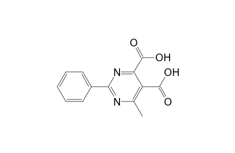 4,5-Pyrimidinedicarboxylic acid, 6-methyl-2-phenyl-