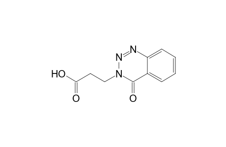 3-(4-keto-1,2,3-benzotriazin-3-yl)propionic acid