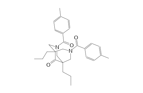 3,7-bis(4-methylbenzoyl)-1,5-dipropyl-3,7-diazabicyclo[3.3.1]nonan-9-one