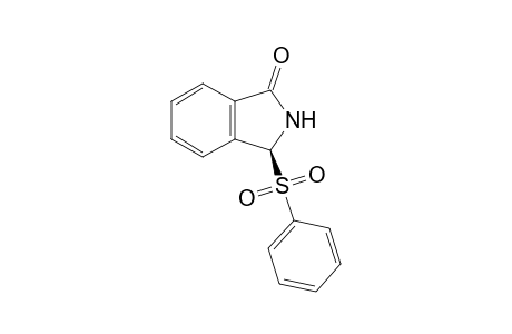 (3S)-3-(Benzenesulfonyl)-2,3-dihydro-1H-isoindol-1-one