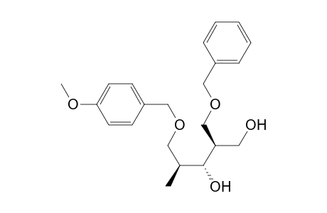 L-Arabinitol, 2,4-dideoxy-1-O-[(4-methoxyphenyl)methyl]-2-methyl-4-[(phenylmethoxy)methyl]-