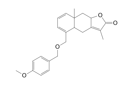4a,8a,9,9a-Tetrahydro-5-[(p-methoxybenzyl)oxy]methyl-3,8a-dimethylnaphtho[2,3-b]furan-2(4H)-one
