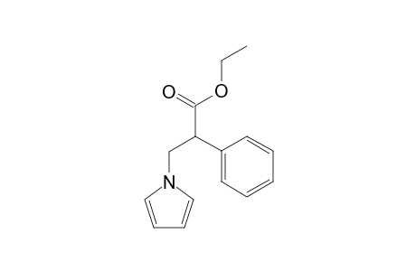 1H-Pyrrole-1-propanoic acid, .alpha.-phenyl-, ethyl ester, (.+-.)-