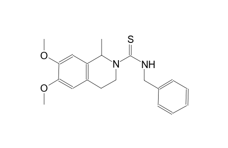 2(1H)-isoquinolinecarbothioamide, 3,4-dihydro-6,7-dimethoxy-1-methyl-N-(phenylmethyl)-