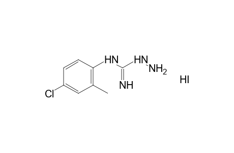 1-amino-3-(4-chloro-o-tolyl)guanidine, monohydroiodide