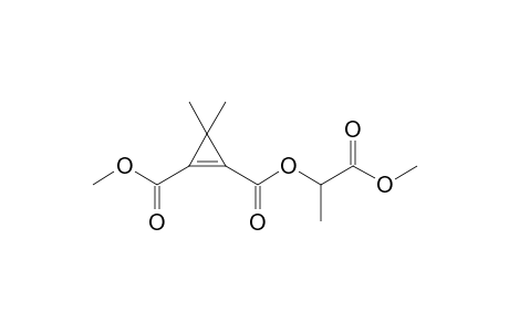 1-(1'-Methoxycarbonylethyl) 2-Methyl 3,3-dimethyl-1-cyclopropene-1,2-dicarboxylate