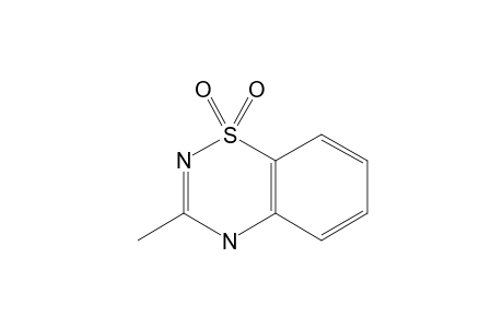 3-METHYL-4H-1,2,4-BENZOTHIADIAZINE, 1,1-DIOXIDE