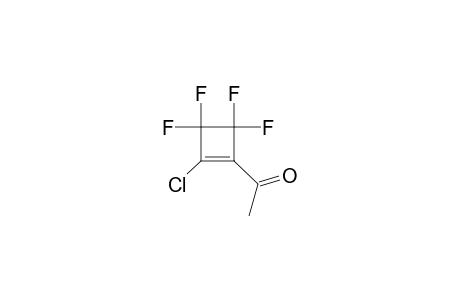 1-acetyl-2-chlorotetrafluorocyclobutene