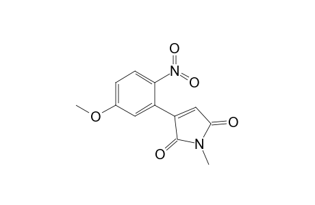 1-Methyl-3-(5-methoxy-2-nitrophenyl)-1H-pyrrole-2,5-dione