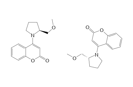 4-(2-METHOXYCARBONYLPYRROLIDINO)-2H-1-BENZOPYRAN-2-ONE