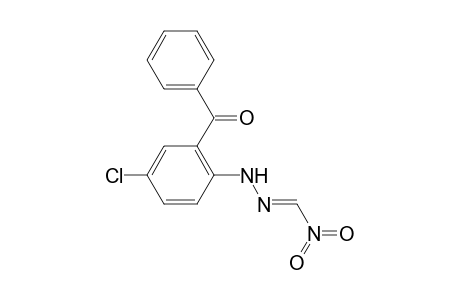 Methanone, (5-chloro-2-nitromethylenhydrazinophenyl)(phenyl)-