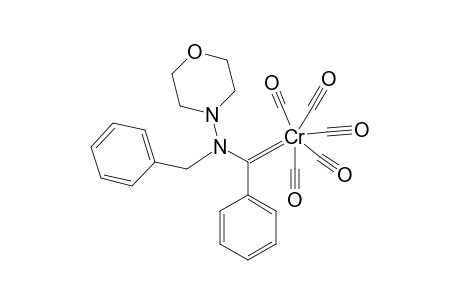 (Z)-PENTACARBONYL-[(N-BENZYL-N-MORPHOLIN-4-YL)-PHENYL-CARBENE]-CHROMIUM-(0)