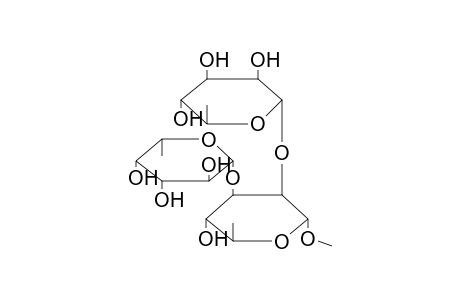 METHYL 2-O-(ALPHA-L-RHAMNOPYRANOSYL)-3-O-(BETA-L-FUCOPYRANOSYL)-ALPHA-L-RHAMNOPYRANOSIDE
