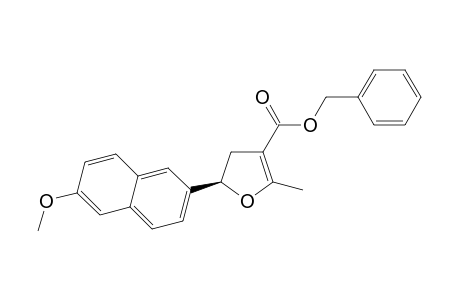 Benzyl (5R)-5-(6-methoxynaphthalen-2-yl)-2-methyl-4,5-dihydrofuran-3-carboxylate