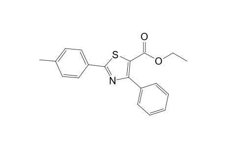 Ethyl 2-(4-methylphenyl)-4-phenyl-1,3-thiazole-5-carboxylate
