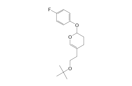 2H-Pyran, 5-[2-(1,1-dimethylethoxy)ethyl]-2-(4-fluorophenoxy)-3,4-dihydro-