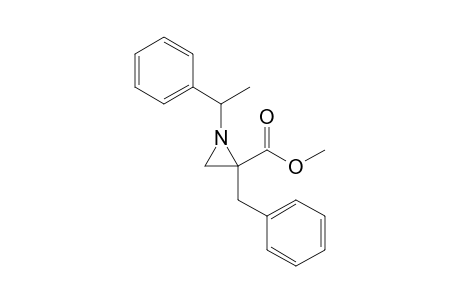 1-(1-phenylethyl)-2-(phenylmethyl)-2-aziridinecarboxylic acid methyl ester