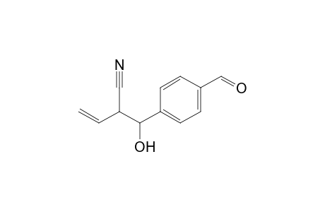 2-[(4-formylphenyl)-hydroxy-methyl]but-3-enenitrile