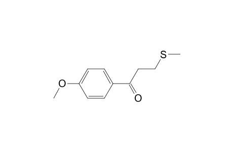 1-(4-Methoxyphenyl)-3-(methylsulfanyl)-1-propanone