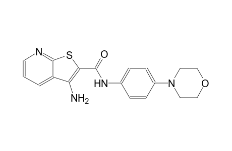 thieno[2,3-b]pyridine-2-carboxamide, 3-amino-N-[4-(4-morpholinyl)phenyl]-