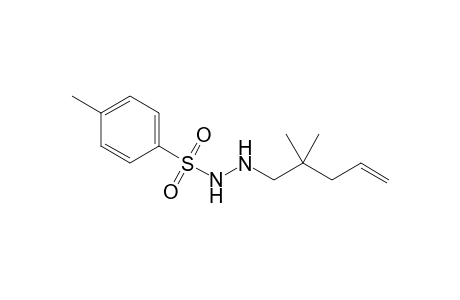 1-(2,2-Dimethyl-4-pentenyl)-2-tosyl hydrazine