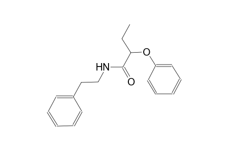 2-phenoxy-N-(2-phenylethyl)butanamide