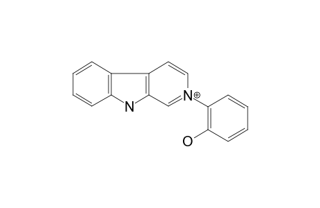 2-(9H-$b-carbolin-2-ium-2-yl)phenol