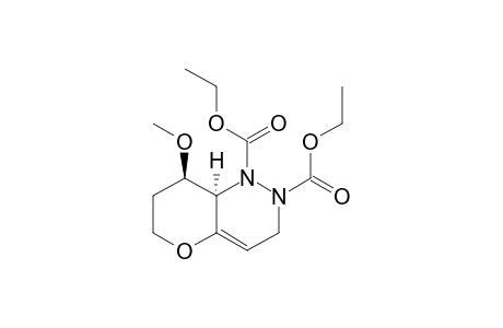Diethyl (8R,8aR)-6,7,8,8a-Tetrahydro-8-methoxy-1H-pyrano[3,2-c]pyridazine-1,2(3H)-dicarboxylate