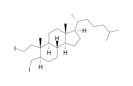 2,3-Diiodo-2,3-seco-A-nor-5.alpha.-cholestane