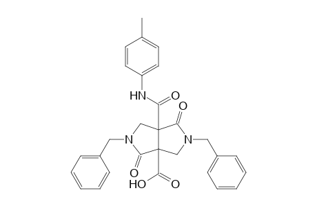 Pyrrolo[3,4-c]pyrrole-3a(1H)-carboxylic acid, hexahydro-6a-[[(4-methylphenyl)amino]carbonyl]-1,4-dioxo-2,5-bis(phenylmethyl)-