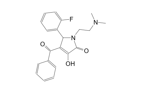 4-benzoyl-1-[2-(dimethylamino)ethyl]-5-(2-fluorophenyl)-3-hydroxy-1,5-dihydro-2H-pyrrol-2-one