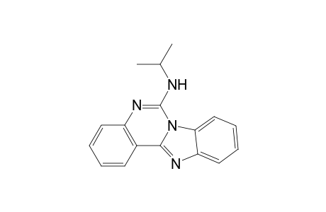 Benzimidazo[1,2-c]quinazolin-6-amine, N-(1-methylethyl)-