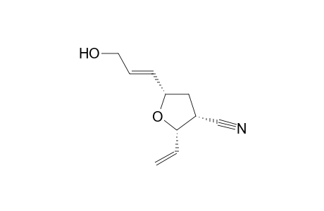 5-((E)-3??-Hydroxyprop-1??-en-1??-yl)-2-vinyltetrahydrofuran-3-carbonitrile