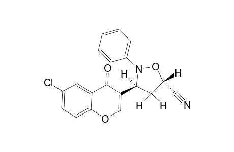(3S,5S)-exo-6-Chloro-3-(5-cyano-2-phenyloxazol-3-yl)benzopyran-4-one