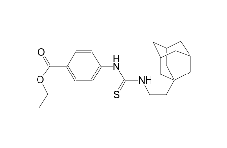 4-[2-(1-adamantyl)ethylthiocarbamoylamino]benzoic acid ethyl ester
