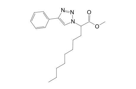 Methyl 2-(4-phenyl-1H-1,2,3-triazol-1-yl)decanoate