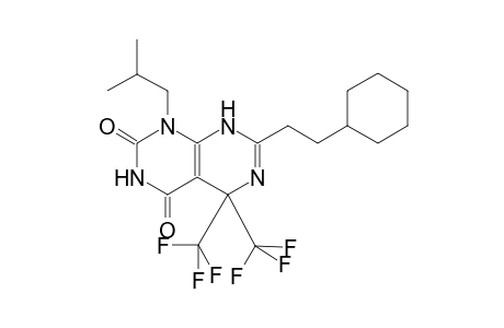 7-(2-cyclohexylethyl)-1-isobutyl-5,5-bis(trifluoromethyl)-5,8-dihydropyrimido[4,5-d]pyrimidine-2,4(1H,3H)-dione