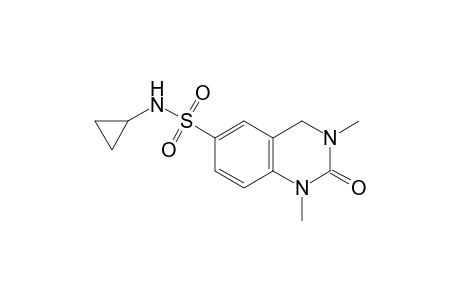 6-Quinazolinesulfonamide, N-cyclopropyl-1,2,3,4-tetrahydro-1,3-dimethyl-2-oxo-