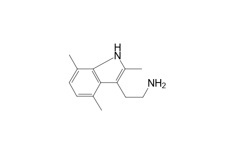 2-(2,4,7-Trimethyl-1H-indol-3-yl)ethanamine