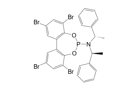 (S,S)-BIS-(1-PHENYLETHYL)-(2,4,8,10-TETRABROMO-5,7-DIOXA-6-PHOSPHADIBENZO-[A,C]-CYCLOHEPTEN-6-YL)-AMINE
