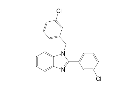 1-(3-Chlorobenzyl)-2-(3-chlorophenyl)benz[d]imidazole