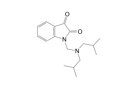 1-[(diisobutylamino)methyl]indole-2,3-dione