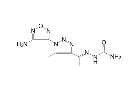 1,2,5-oxadiazole, 3-amino-4-[4-[(1E)-1-[(aminocarbonyl)hydrazono]ethyl]-5-methyl-1H-1,2,3-triazol-1-yl]-